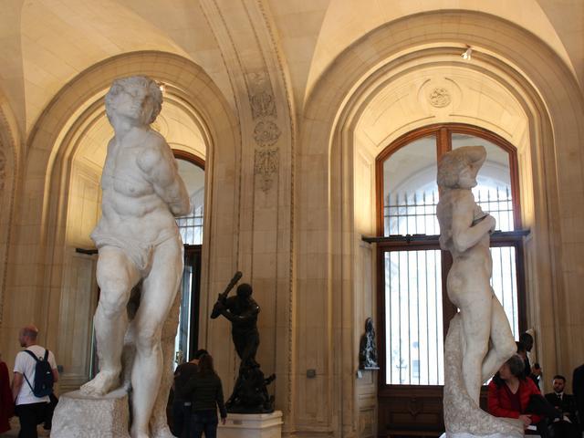 Louvre'daki Asi Tutsak Michelangelo