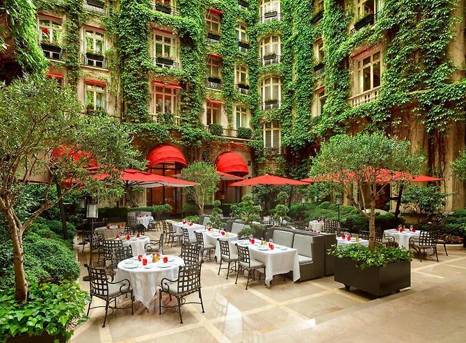 Fransa Lüks Otelleri Plaza Athenee Exterior