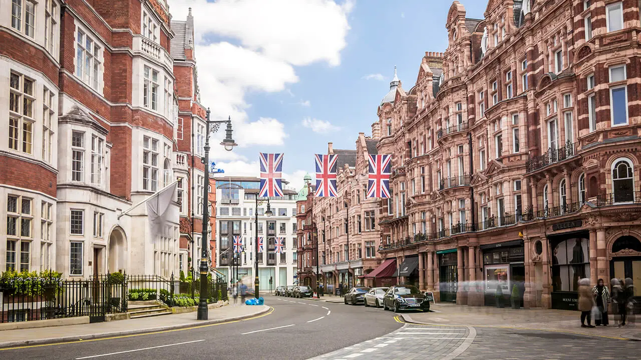 Mayfair Londra'da bir semt