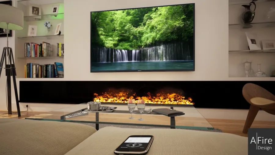 Su buharlı şömine nasıl çalışır?