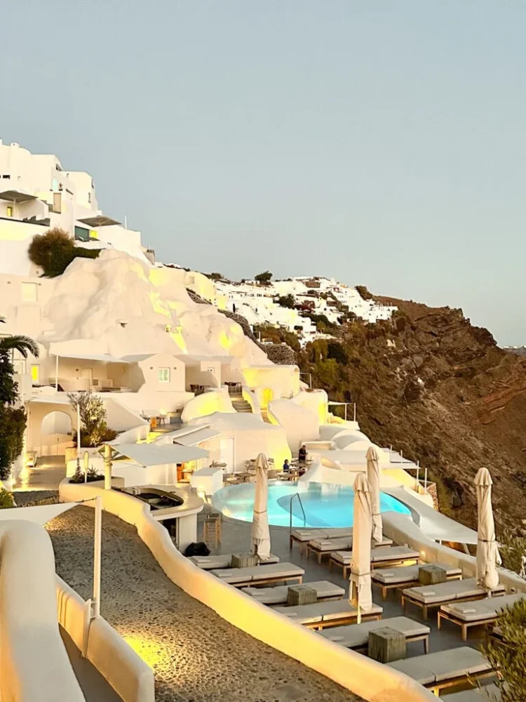 Santorini'deki Premium Oteller