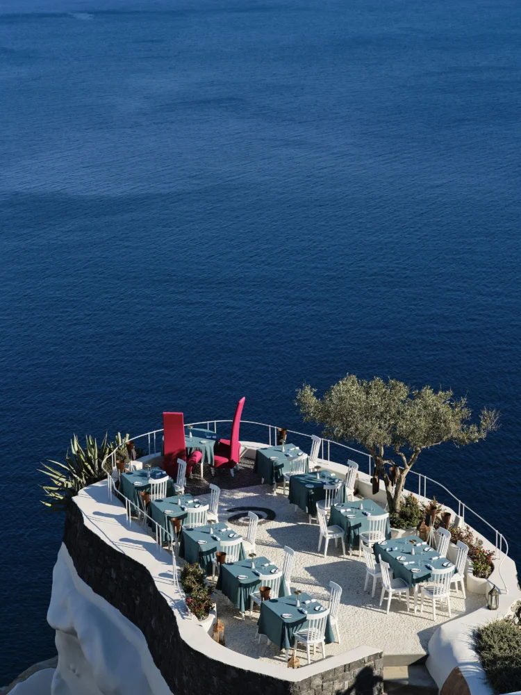 Santorini'deki Lüks Oteller