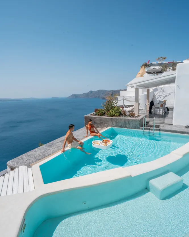 Santorini'deki Oteller Blogu